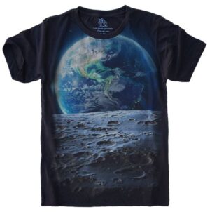 Camiseta Estilosa Fullprint Planeta Terra S-550