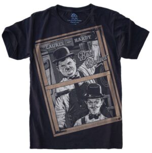 Camiseta Estilosa Fullprint O Gordo e o Magro S-552
