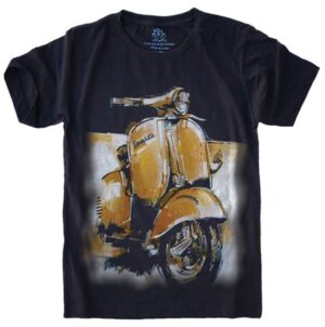 Camiseta Estilosa Fullprint Vespa S-564