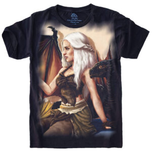 Camiseta Estilosa Fullprint Daenerys S-569
