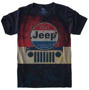 Camiseta Estilosa Fullprint Jeep S-582