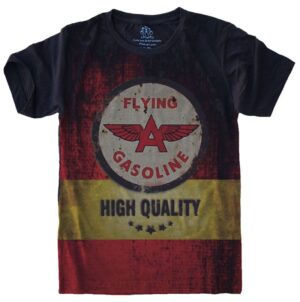 Camiseta Estilosa Fullprint Flying Gasoline S-585