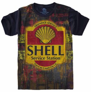 Camiseta Estilosa Fullprint Shell S-596