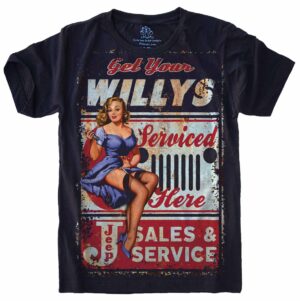 Camiseta Estilosa Fullprint Willys S-600