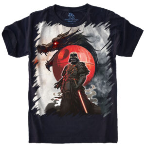 Camiseta Estilosa Fullprint Star Wars Darth Vader Samurai S-616