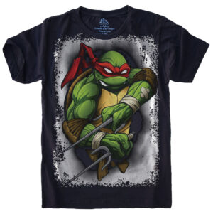 Camiseta Estilosa Fullprint Tartaruga Ninja S-618