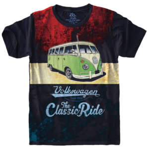 Camiseta Estilosa Fullprint Kombi S-623