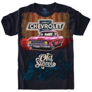 Camiseta Estilosa Fullprint Chevrolet C10 S-627