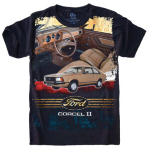 Camiseta Estilosa Fullprint Ford Corcel 2 S-647