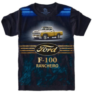 Camiseta Estilosa Fullprint Ford F100 Rancheiro S-637