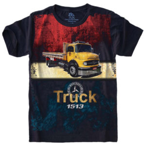 Camiseta Estilosa Fullprint Mercedes 1513 S-649