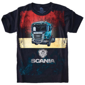 Camiseta Estilosa Fullprint Scania S-656