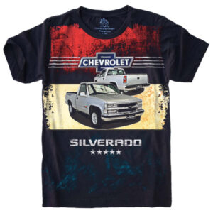 Camiseta Estilosa Fullprint Silverado S-645