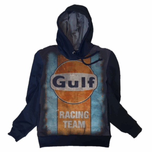 Moletom Full Print Estiloso Flanelado com Bolso e Capuz  Gulf MSB-590