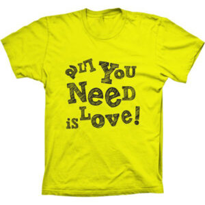 Camiseta Silk All You Need is Love