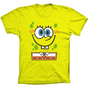 Camiseta Silk Bob Esponja Calça Quadrada