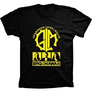 Camiseta Silk Engenheiros do Hawaii Gessinger Licks Maltz