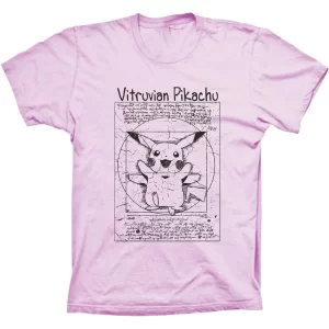 Camiseta Silk Pikachu Vitruvian