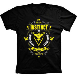 Camiseta Silk Pokémon Go Team Instinct