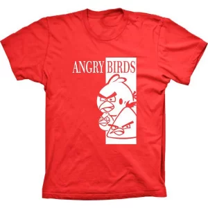 Camiseta Silk Angry Birds