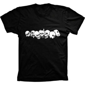 Camiseta Silk Caveiras Skulls