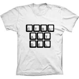 Camiseta Silk Ctrl Alt Del