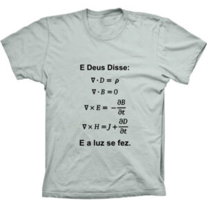 Camiseta Silk E Deus Disse: Faça-Se A Luz