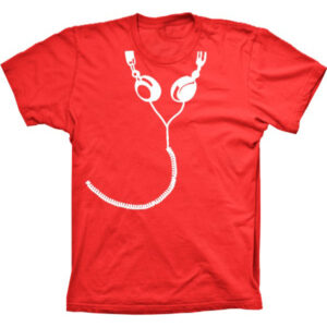 Camiseta Silk Fone De Ouvido