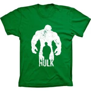 Camiseta Silk Hulk Silhueta