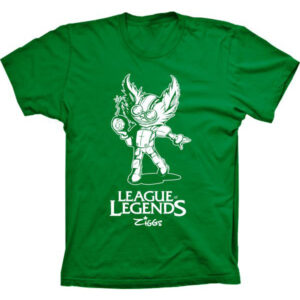 Camiseta Silk League Of Legends Ziggs