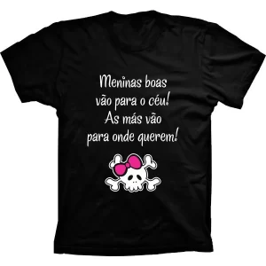 Camiseta Silk  Meninas Boas E Más