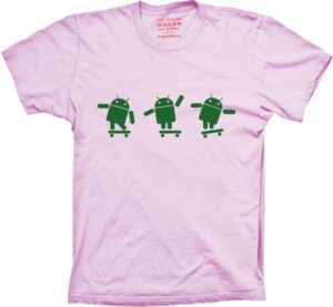 Camiseta Silk Android Skatista