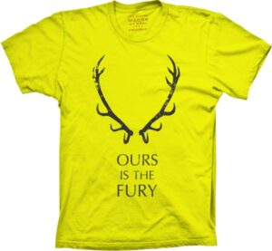 Camiseta Silk Game Of Thrones Ours Is The Fury