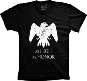 Camiseta Silk Game Of Thrones As Hight As Honor