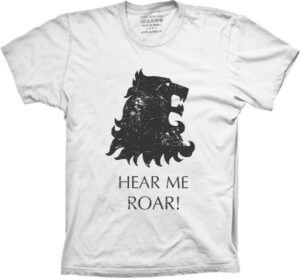 Camiseta Silk Game Of Thrones Hear Me Roar