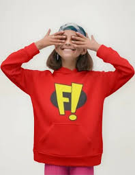 Moletom Silkscreen Estiloso Flanelado com Bolso e Capuz Freakazoide Vermelho M-129 - Imagem 5