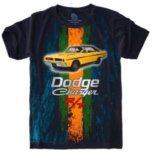 Camiseta Estilosa Fullprint Dodge Charger S-680