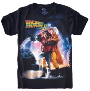Camiseta Estilosa Fullprint De volta para o Futuro S-684