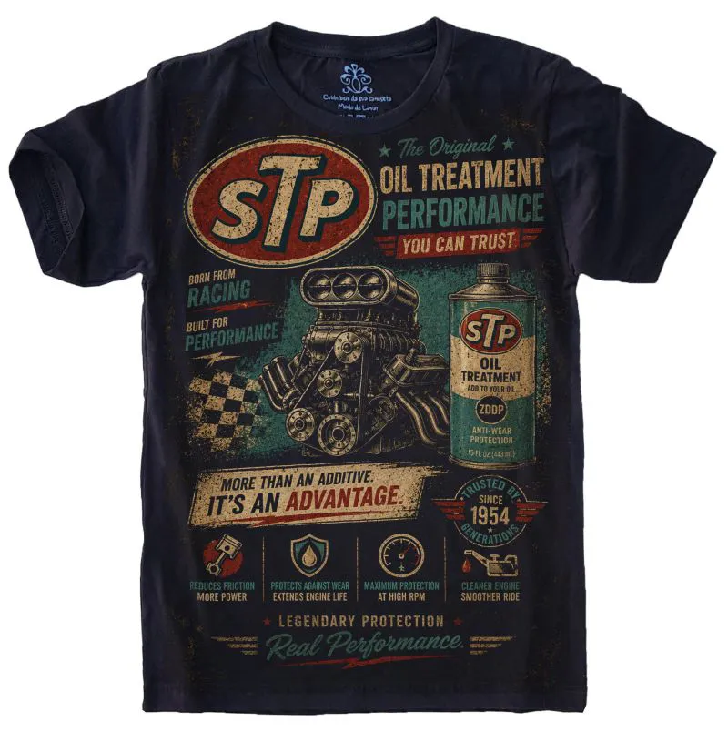 Camiseta Estilosa Fullprint STP Vintage S-703