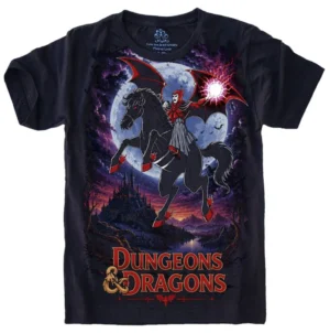 Camiseta Estilosa Fullprint Dungeons & Dragons Caverna do Dragão Vingador S-713
