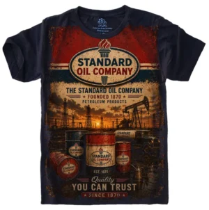 Camiseta Estilosa Fullprint Standard Oil Company S-719