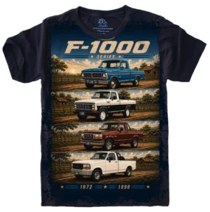 Camiseta Estilosa Fullprint Ford F1000 Series S-729