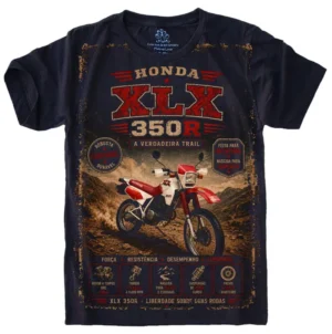 Camiseta Estilosa Fullprint Honda XLX 350R S-744