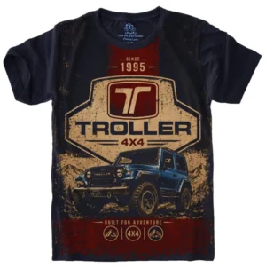 Camiseta Estilosa Fullprint Troller T4 Vintage S-750