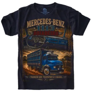 Camiseta Estilosa Fullprint Mercedes-Benz 1113 Boiadeiro S-774